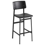 Loft Bar Stool - Black + Black