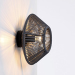 Caleta Wall Sconce - Dark Gray