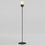 Origo Floor Lamp - Black Rock / Opal