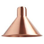 Lampe Gras N203 Conic Shade Telescoping Wall Sconce - Matte Black / Copper
