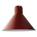 Lampe Gras N203 Conic Shade Telescoping Wall Sconce - Matte Black / Red