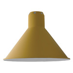 Lampe Gras N203 Conic Shade Telescoping Wall Sconce - Matte Black / Yellow