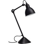 Lampe Gras N205 Table Lamp - Matte Black / Black