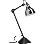 Lampe Gras N205 Table Lamp - Matte Black / Chrome