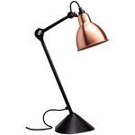Lampe Gras N205 Table Lamp - Matte Black / Copper