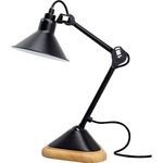 Lampe Gras N207 Table Lamp - Matte Black / Black