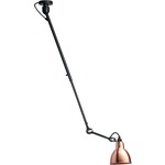 Lampe Gras N302 Semi Flush / Pendant - Matte Black / Copper