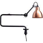 Lampe Gras N303 Plug-in Wall Sconce - Matte Black / Copper