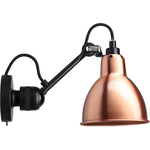 Lampe Gras N304 Wall Sconce - Matte Black / Copper