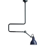 Lampe Gras N312 Ceiling Light - Matte Black / Blue