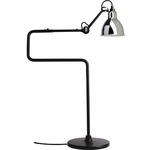 Lampe Gras N317 Table Lamp - Matte Black / Chrome