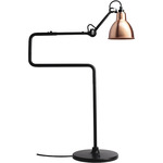 Lampe Gras N317 Table Lamp - Matte Black / Copper