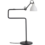 Lampe Gras N317 Table Lamp - Matte Black / Frosted