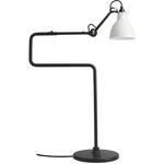Lampe Gras N317 Table Lamp - Matte Black / White