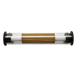 In The Tube 360 Wall Sconce - Gold / White