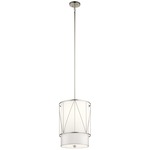 Birkleigh Pendant - Satin Nickel / Satin Etched
