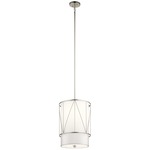 Birkleigh Pendant - Satin Nickel / Satin Etched