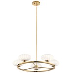 Pim Chandelier - Fox Gold / Satin Etched