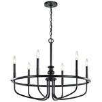 Capitol Hill Chandelier - Black