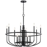 Capitol Hill Chandelier - Black