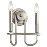 Capitol Hill Wall Sconce - Brushed Nickel