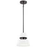 Lozano Outdoor Pendant - Black / White