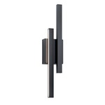 Idril Wall Sconce - Matte Black / White