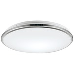 Brook Ceiling Light - Chrome / Frosted