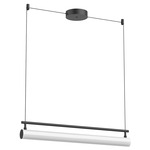 Gramercy Linear Pendant - Black / Frosted