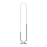 Huron Floor Lamp - Chrome / Frosted