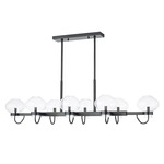 Korey Linear Pendant - Old Bronze / Clear