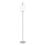 Bailee Floor Lamp - Polished Nickel / Opal