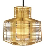 Busy Pendant - Gold