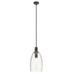 Lakum Pendant - Black / Clear