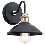 Clyde Wall Sconce - Black / Black