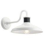 Allenbury Outdoor Wall Sconce - White