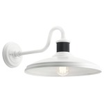 Allenbury Outdoor Wall Sconce - White