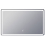 Aria Lighted Mirror - Silver / Mirror