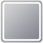 Aria Lighted Mirror - Silver / Mirror