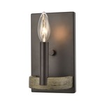 Transitions Wall Sconce - Oil Rubbed Bronze / Aspen
