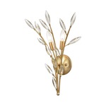 Flora Grace Wall Sconce - Champagne Gold / Clear