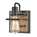 Copley Wall Sconce - Matte Black / Aspen