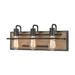 Copley Bathroom Vanity Light - Matte Black / Aspen