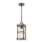 Annenberg Outdoor Pendant - Anvil Iron / Distressed Antique Gray