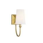 Cameron Wall Sconce - Warm Brass