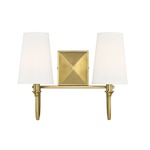 Cameron Wall Sconce - Warm Brass