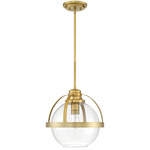 Pendleton Pendant - Warm Brass