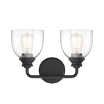 Vale Wall Sconce - Black
