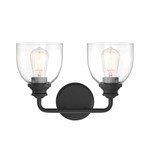 Vale Wall Sconce - Black