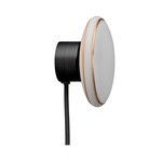 Shade S1 Wall Sconce - Black / Brass